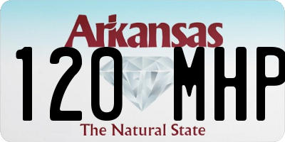 AR license plate 120MHP