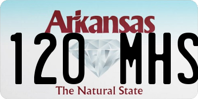 AR license plate 120MHS