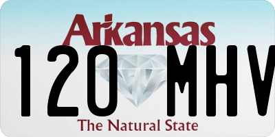 AR license plate 120MHV