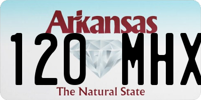 AR license plate 120MHX