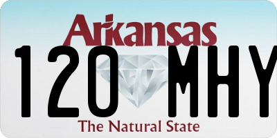 AR license plate 120MHY