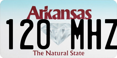 AR license plate 120MHZ