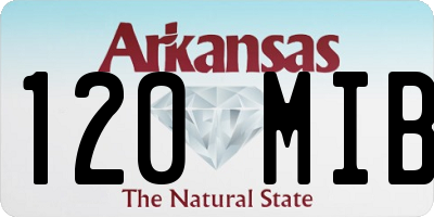 AR license plate 120MIB