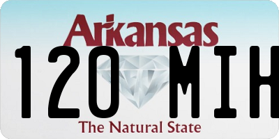 AR license plate 120MIH