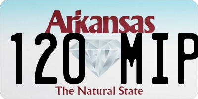 AR license plate 120MIP