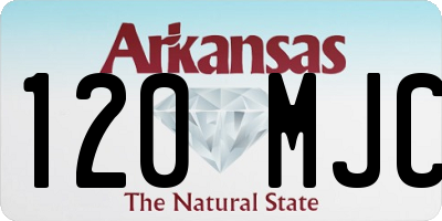 AR license plate 120MJC