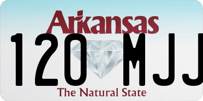 AR license plate 120MJJ