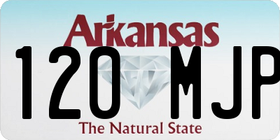 AR license plate 120MJP