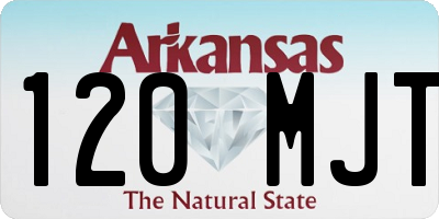 AR license plate 120MJT