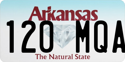 AR license plate 120MQA