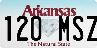 AR license plate 120MSZ