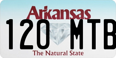 AR license plate 120MTB