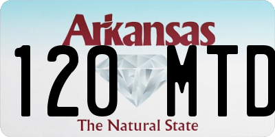AR license plate 120MTD
