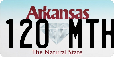 AR license plate 120MTH