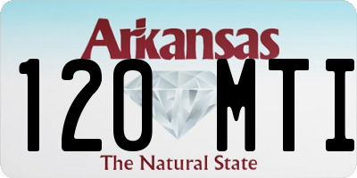 AR license plate 120MTI