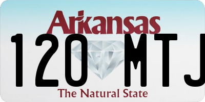 AR license plate 120MTJ