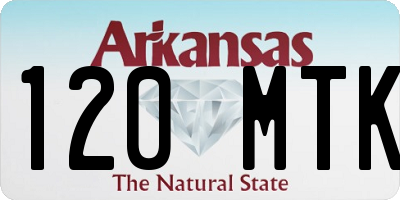 AR license plate 120MTK