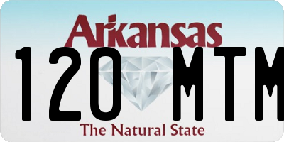 AR license plate 120MTM