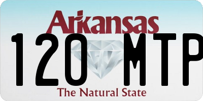 AR license plate 120MTP