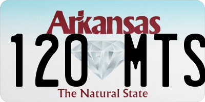 AR license plate 120MTS