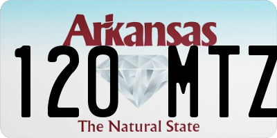 AR license plate 120MTZ