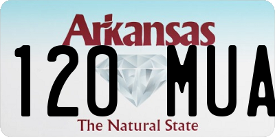 AR license plate 120MUA