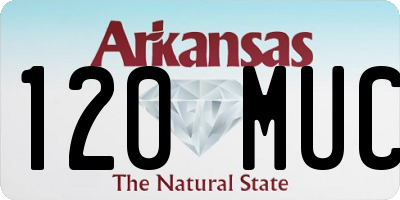 AR license plate 120MUC