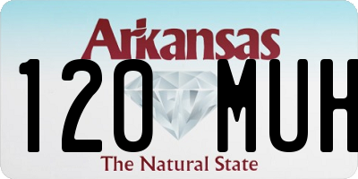 AR license plate 120MUH