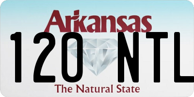 AR license plate 120NTL