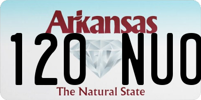 AR license plate 120NUO