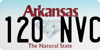 AR license plate 120NVC