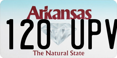 AR license plate 120UPV
