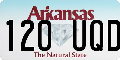 AR license plate 120UQD