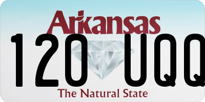 AR license plate 120UQQ