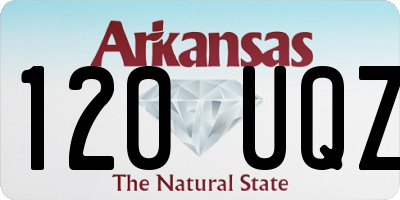 AR license plate 120UQZ
