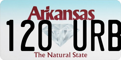AR license plate 120URB