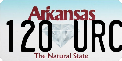 AR license plate 120URC