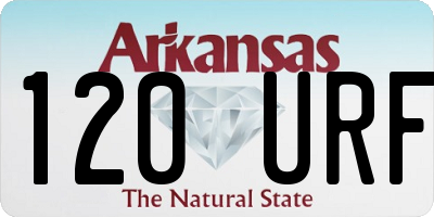 AR license plate 120URF