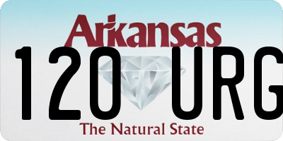 AR license plate 120URG