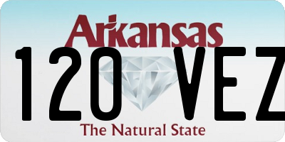 AR license plate 120VEZ
