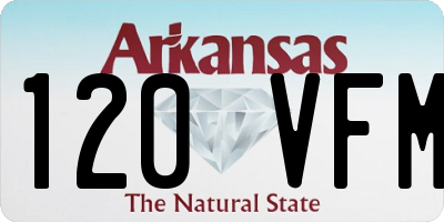 AR license plate 120VFM