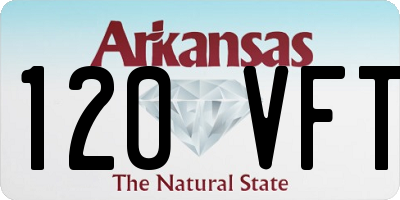 AR license plate 120VFT
