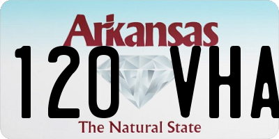 AR license plate 120VHA