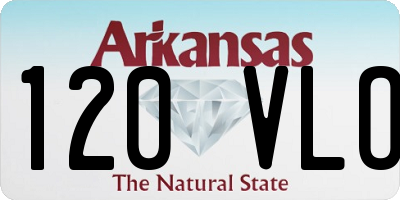 AR license plate 120VLO
