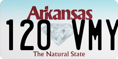 AR license plate 120VMY