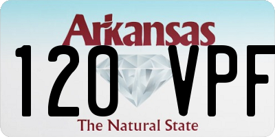 AR license plate 120VPF