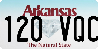 AR license plate 120VQC