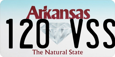 AR license plate 120VSS