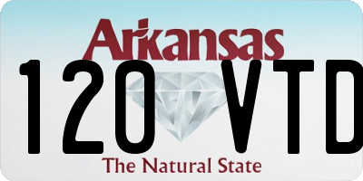 AR license plate 120VTD