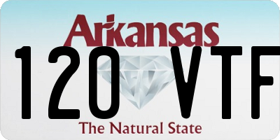 AR license plate 120VTF
